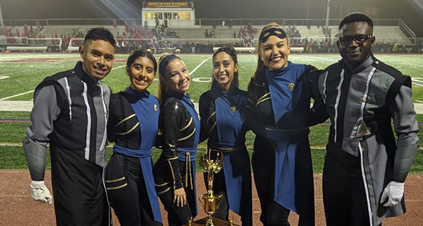  EHS Marching Band are New Jersey State Champions